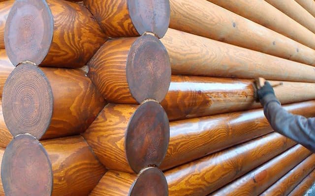 Обработка древесины составами